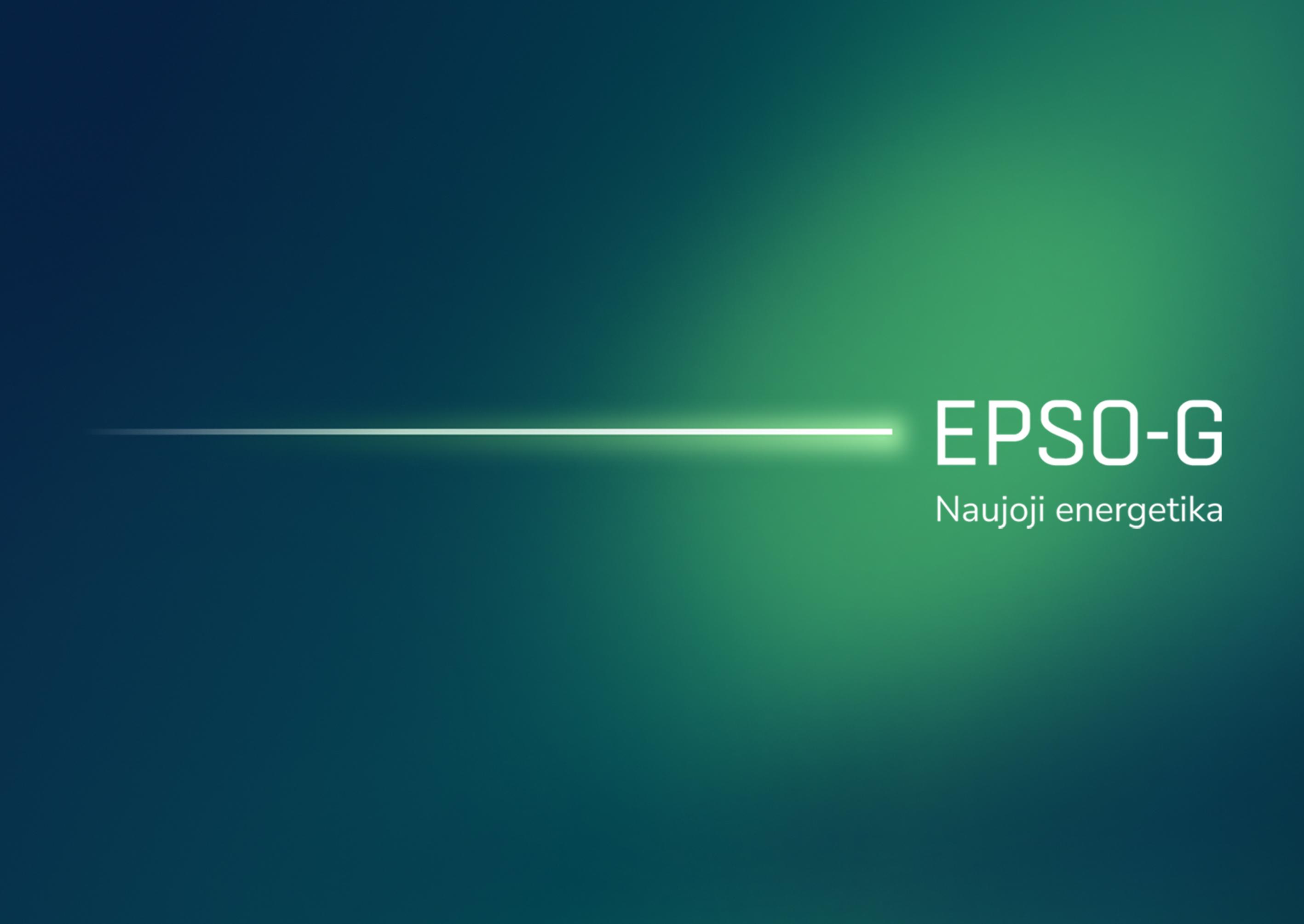 Prekės ženklas: EPSO-G Naujoji energetika